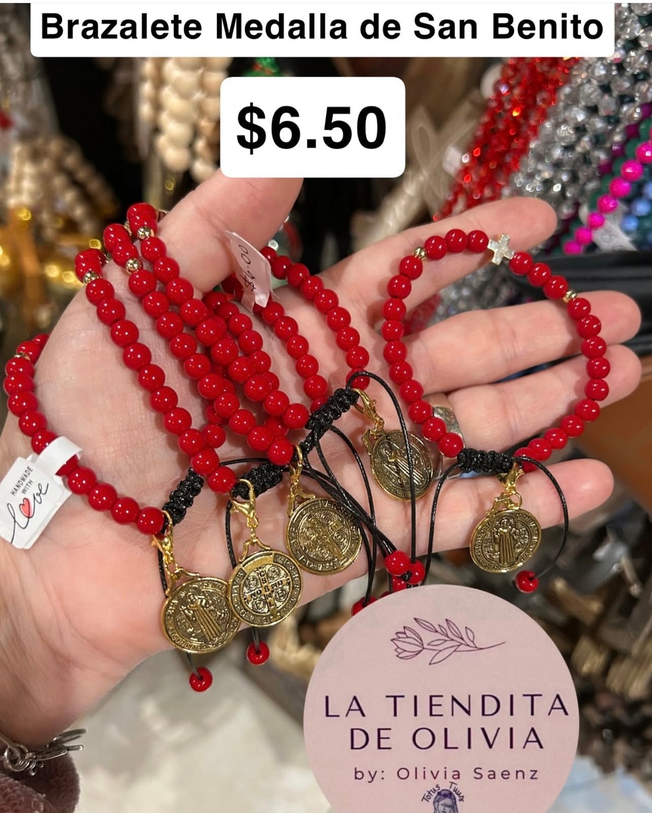 Saint Benedict Medal Bracelet