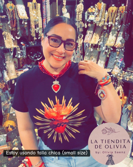 Camisa Sagrado Corazón de Jesús Size Large Adult