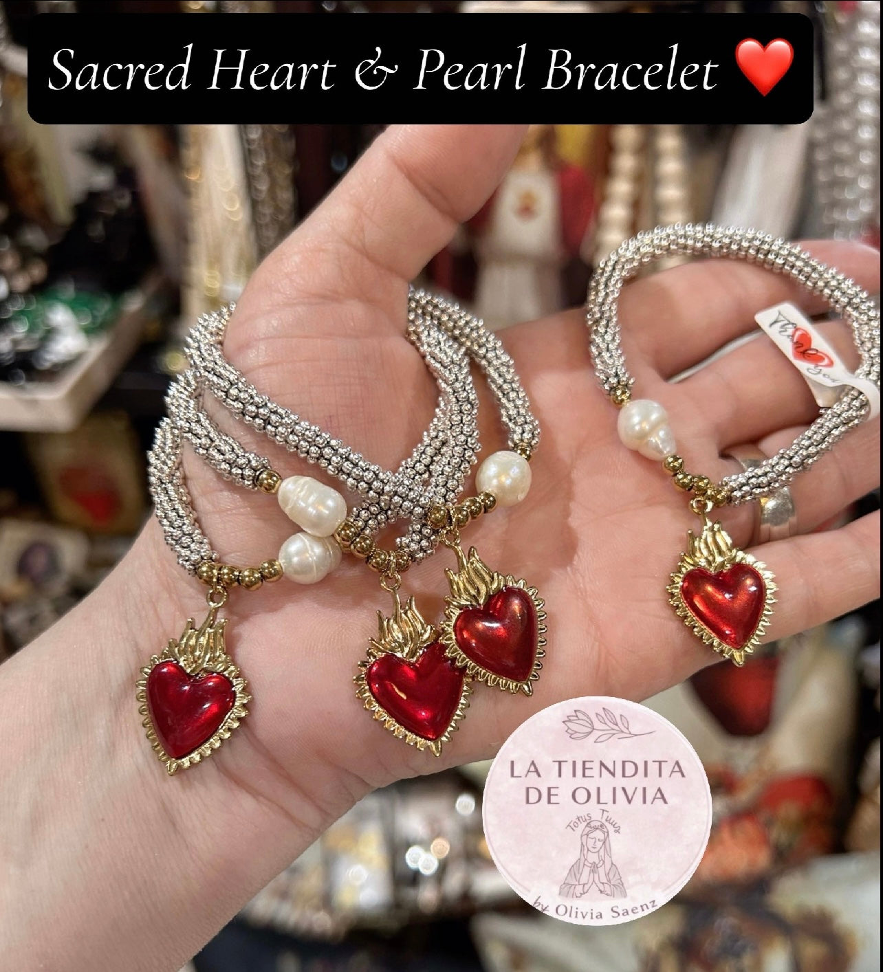 Sacred Heart ❤️ Bracelet