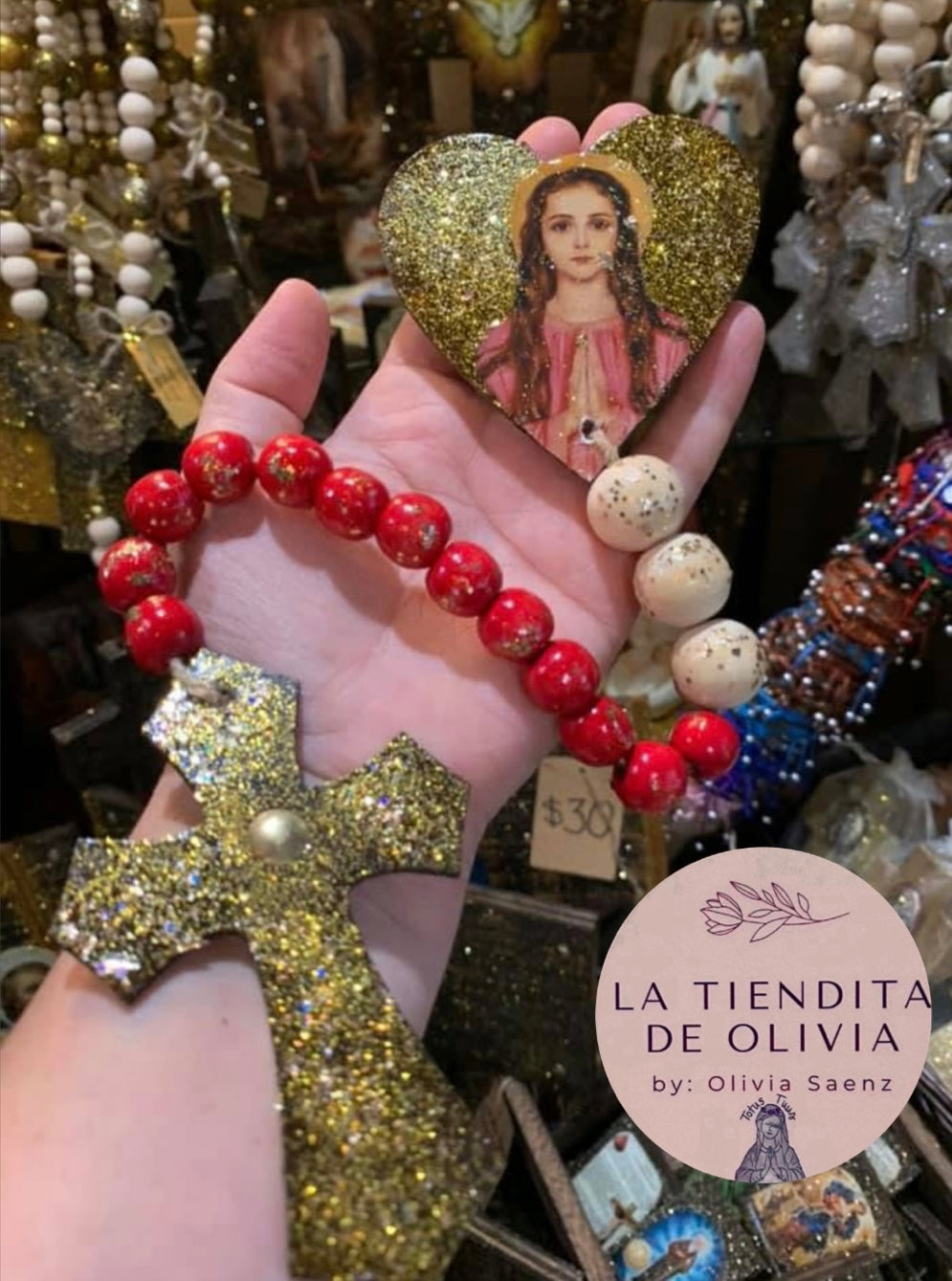 Coronilla de Santa Filomena
Elaborado y Diseñado por LA TIENDITA DE OLIVIA
