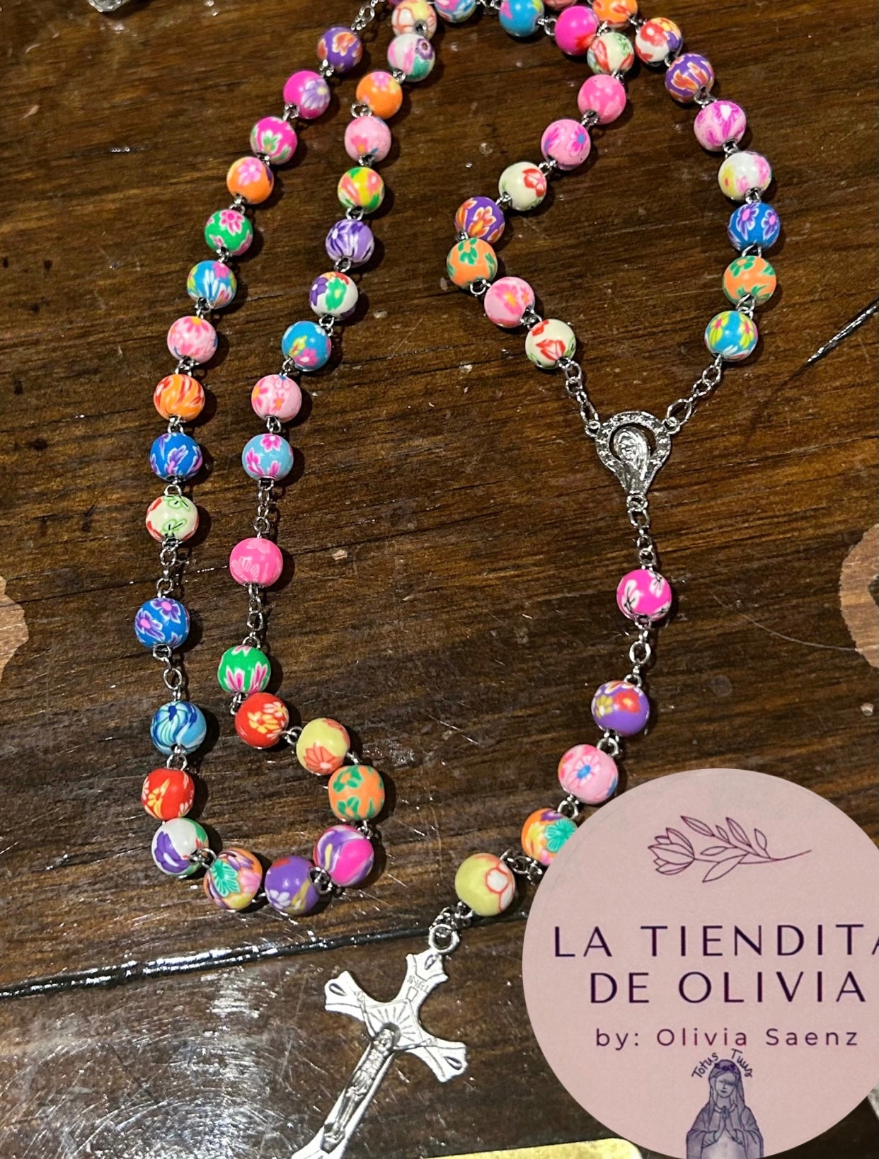 Polymer Clay Rosary Colores