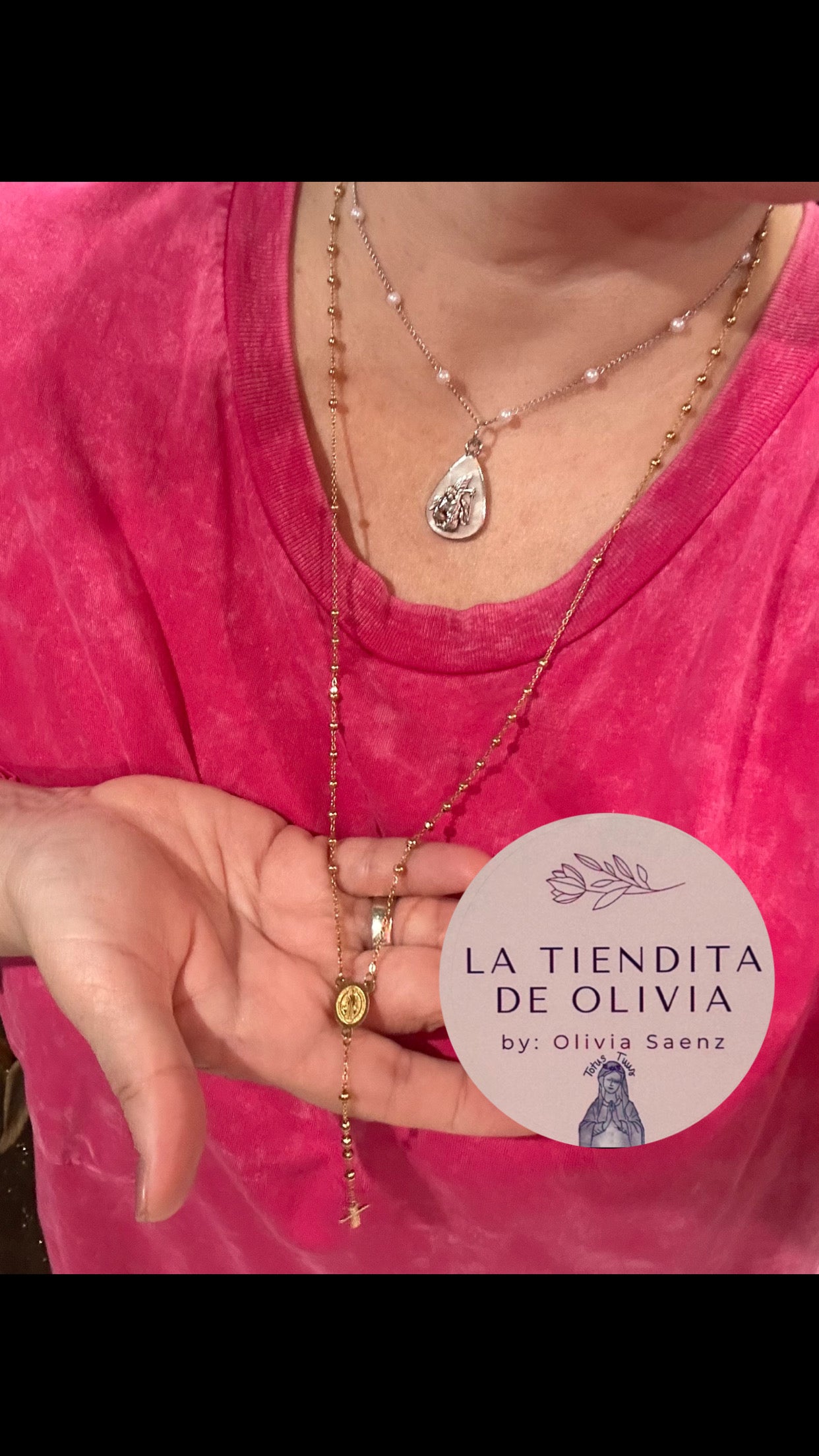 Saint Benedict Rosary Stainless Steel