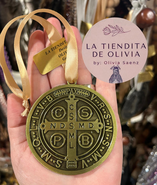 Small Saint Benedict Door Blessing
Gold