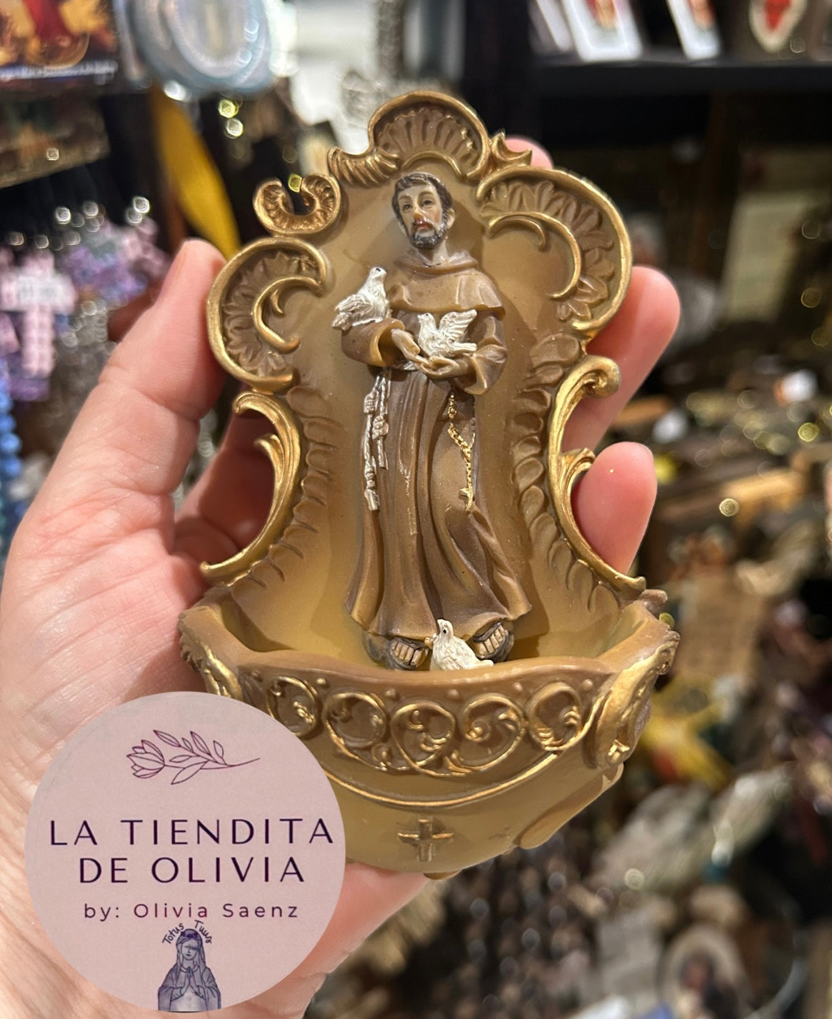 San Francisco de Asís - Fuente para Agua Bendita