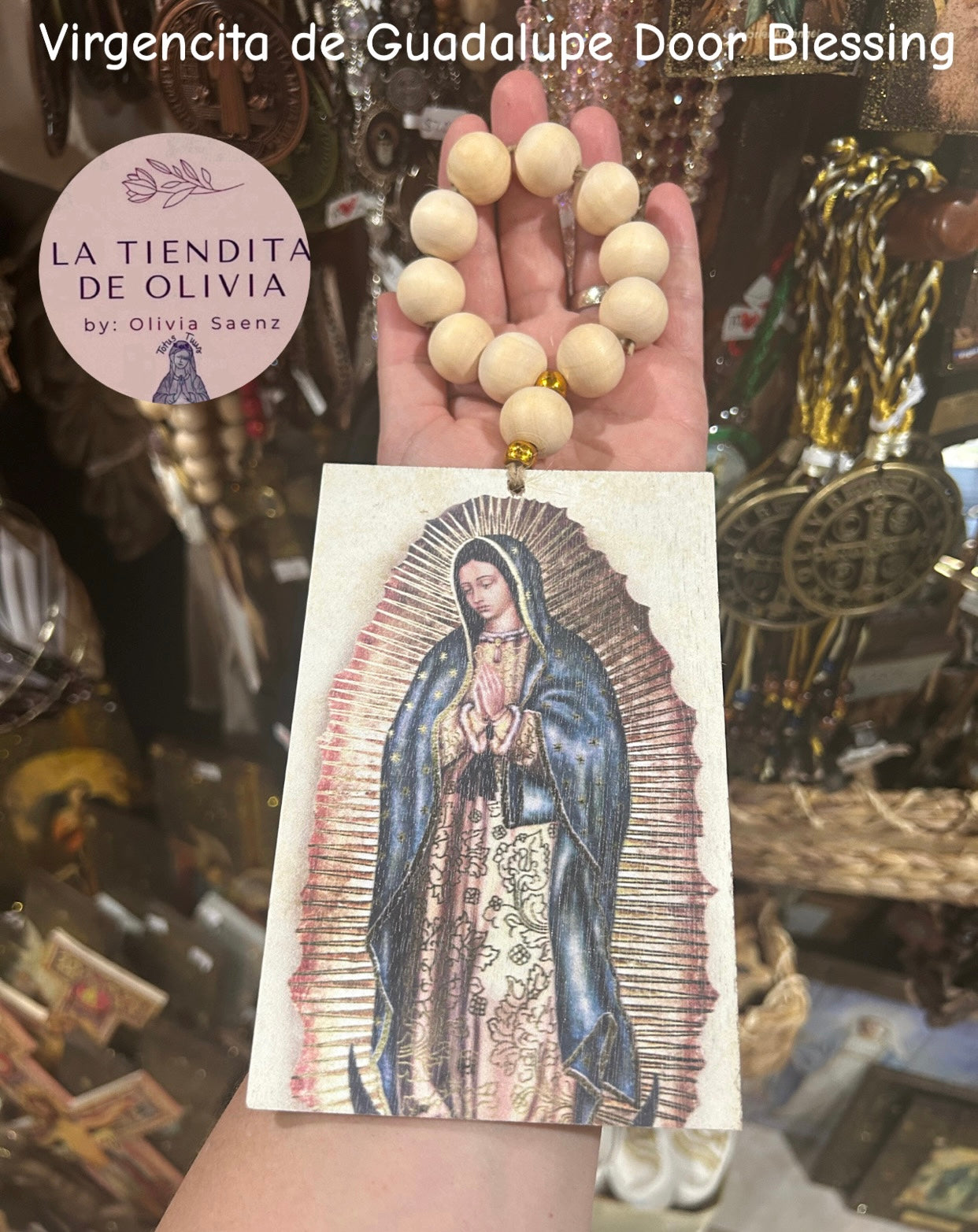 Door Blessing Virgencita de Guadalupe