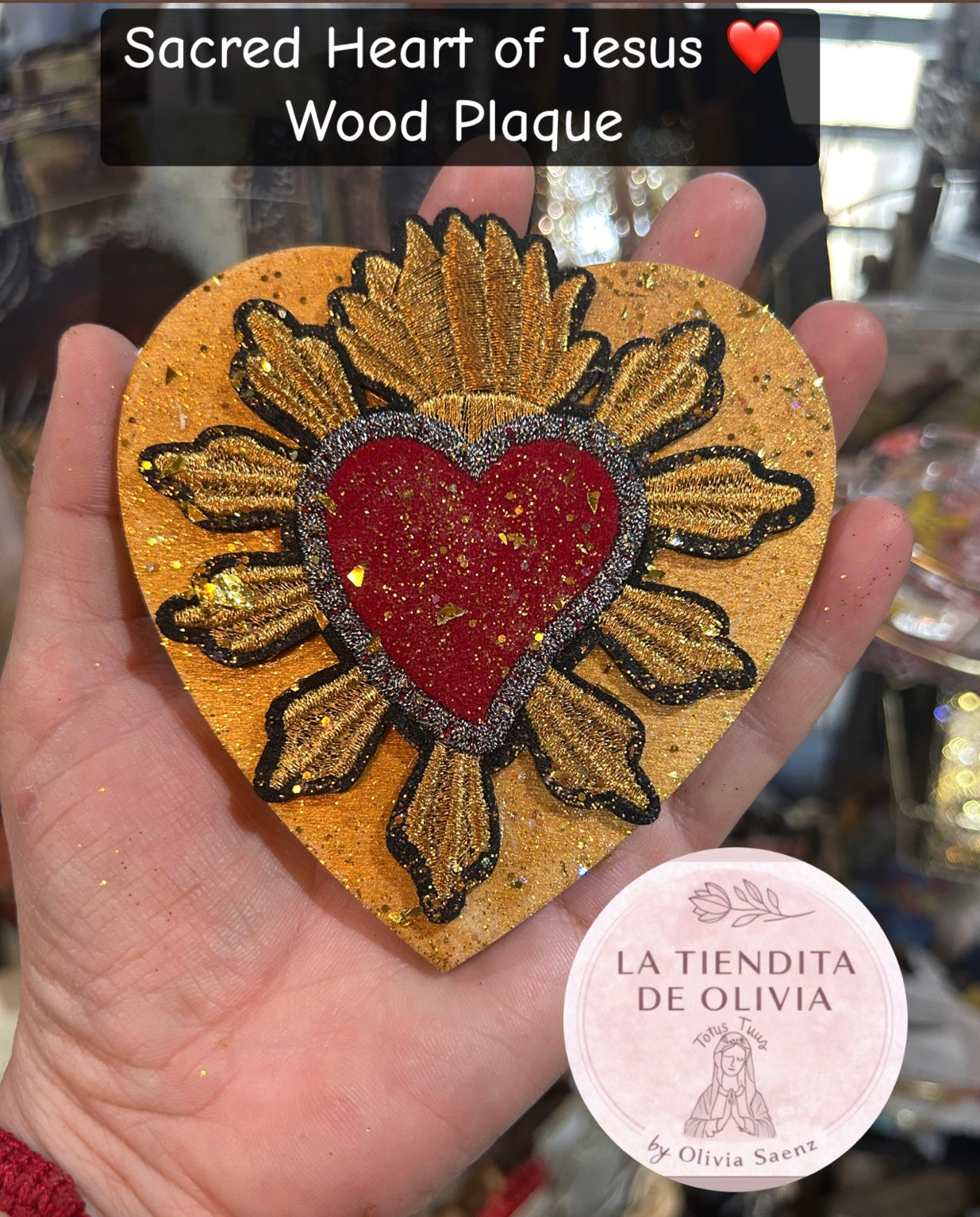 Sacred Heart ❤️
Wood Plaque