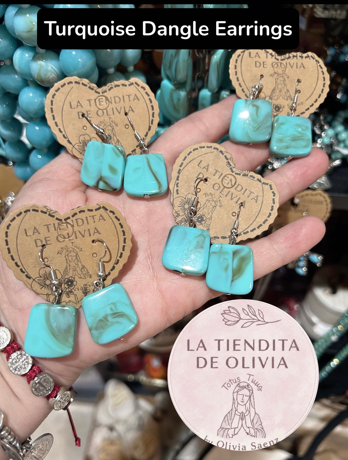 Turquoise Dangle Earrings