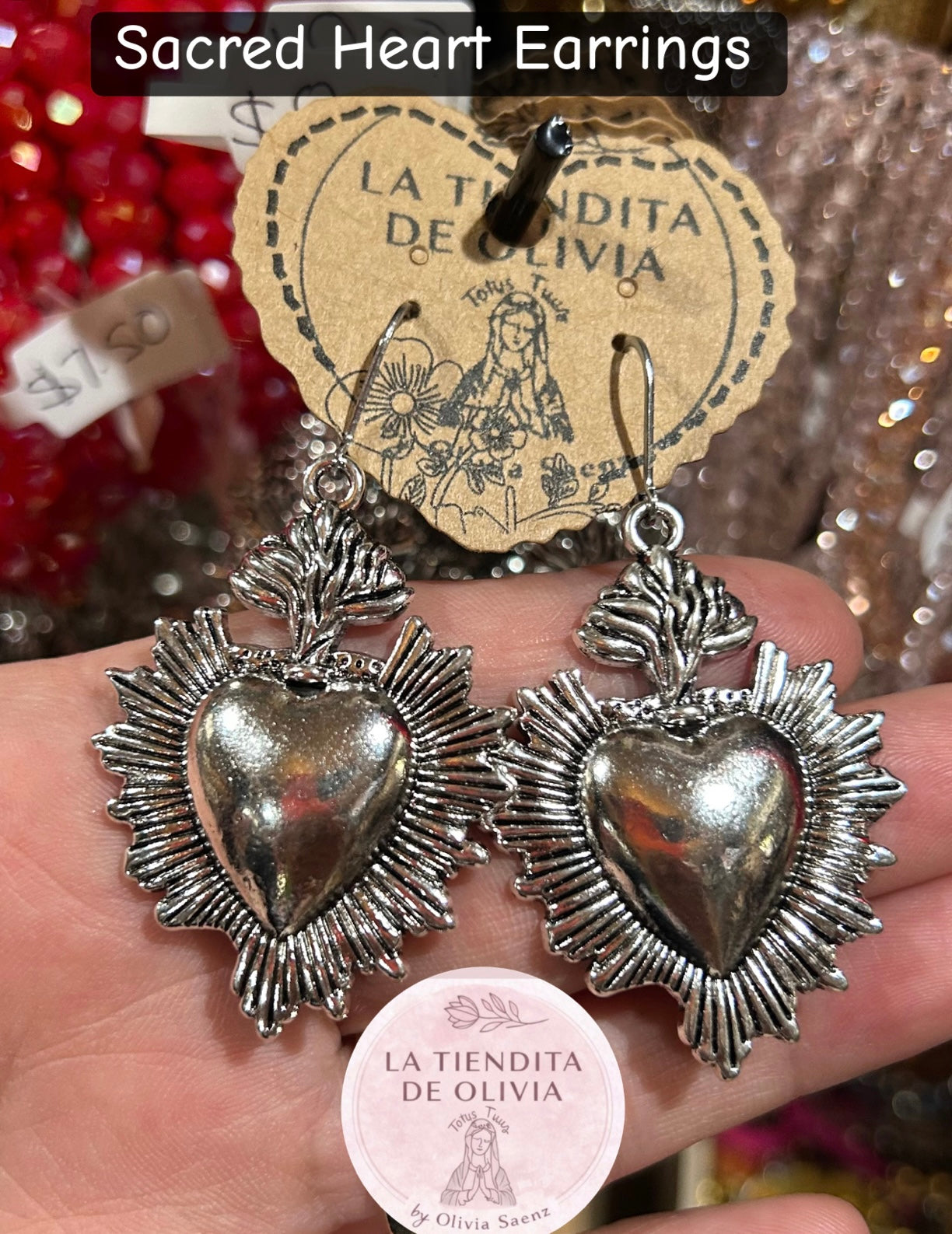 Sacred Heart Earrings