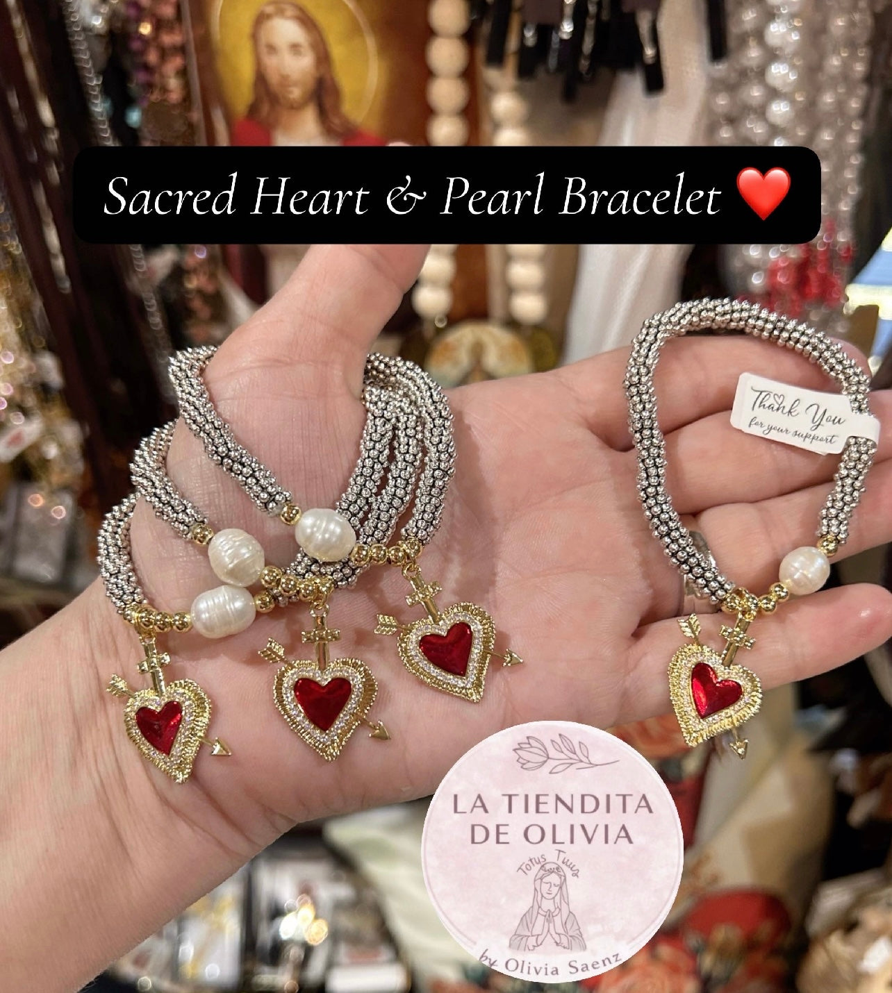 Sacred Heart  ❤️ Bracelet