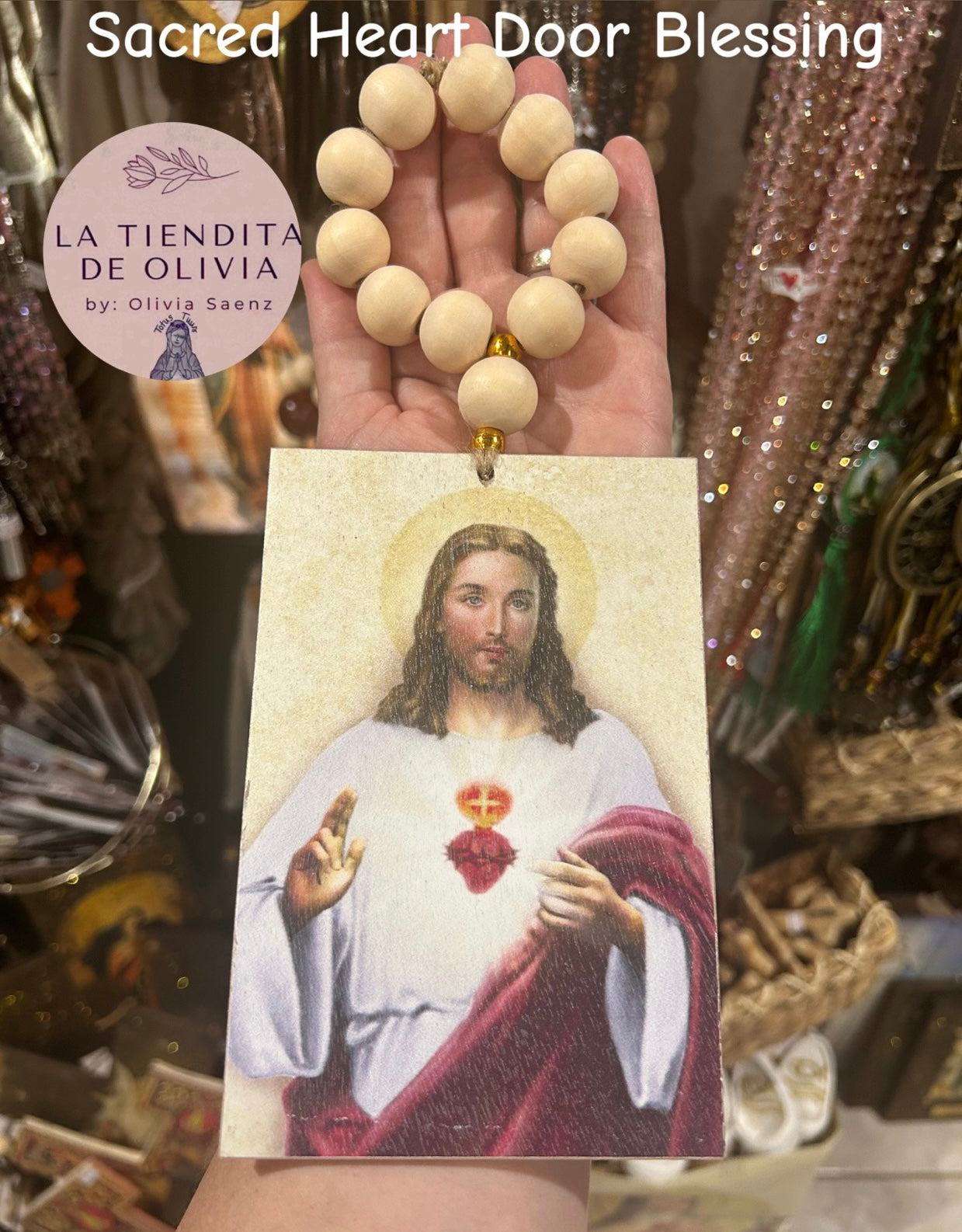 Door Blessing Sacred Heart ❤️