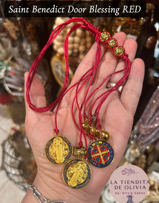 Saint Benedict Door Blessing RED