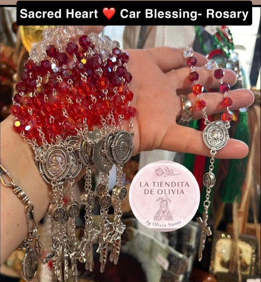 Sacred Heart ❤️  Car Blessing