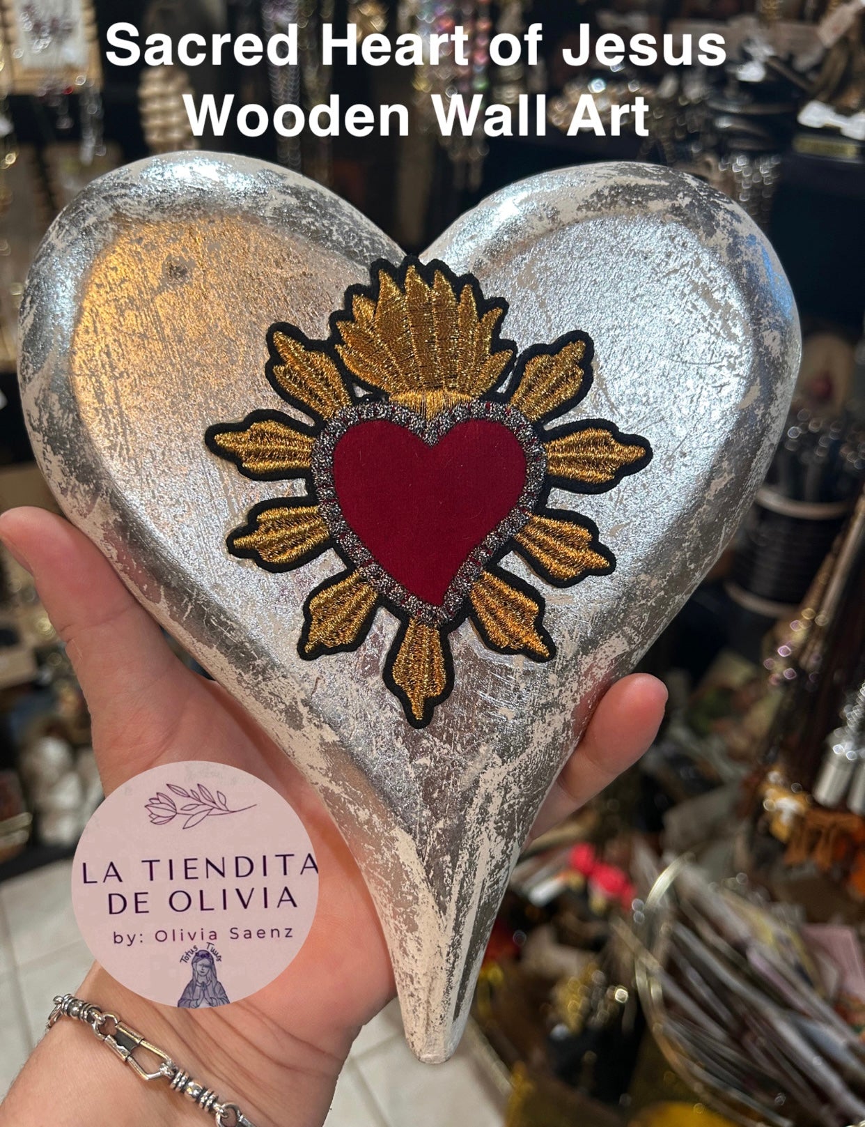 Sacred Heart of Jesus
Wooden Wall Art