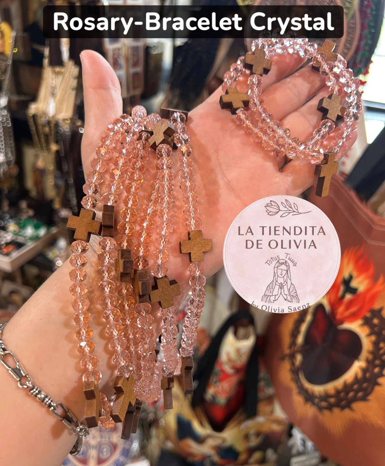 Rosary-Bracelet Crystal