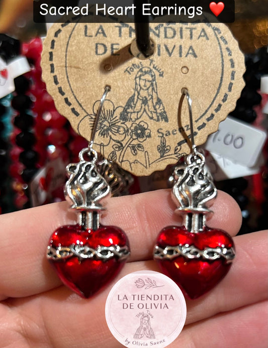 Sacred Heart ❤️ Earrings