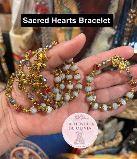 Sacred Hearts Bracelet ❤️ Sagrados Corazones