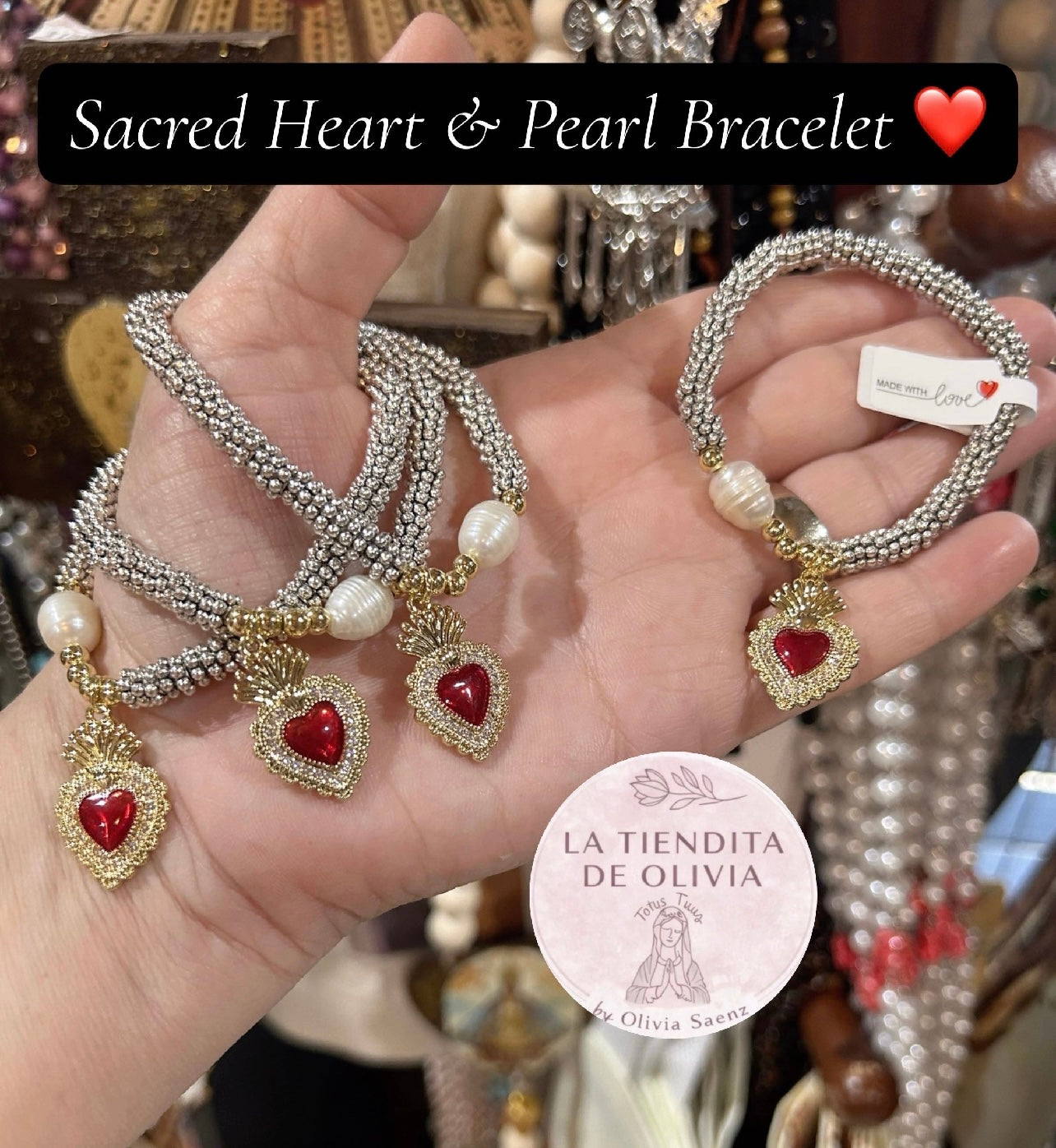 Sacred Heart  ❤️ Bracelet