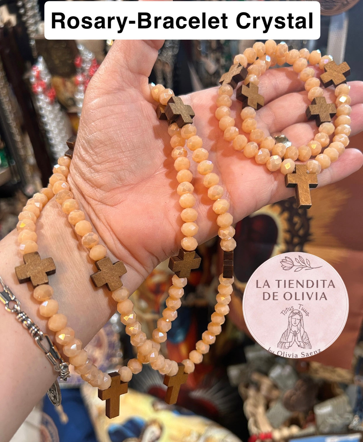 Rosary-Bracelet Crystal