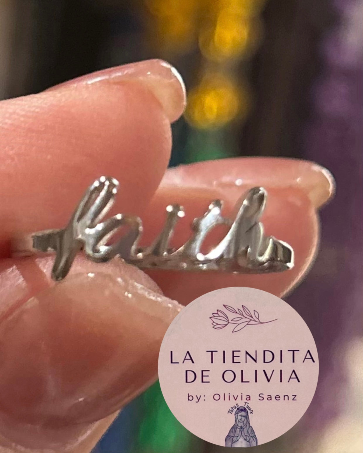 FAITH Ring Adjustable Stainless Steel