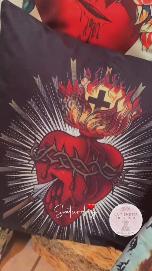 Almohada Inmaculado Corazón de María
18"x 18".
Immaculate Heart Of Mary❤️